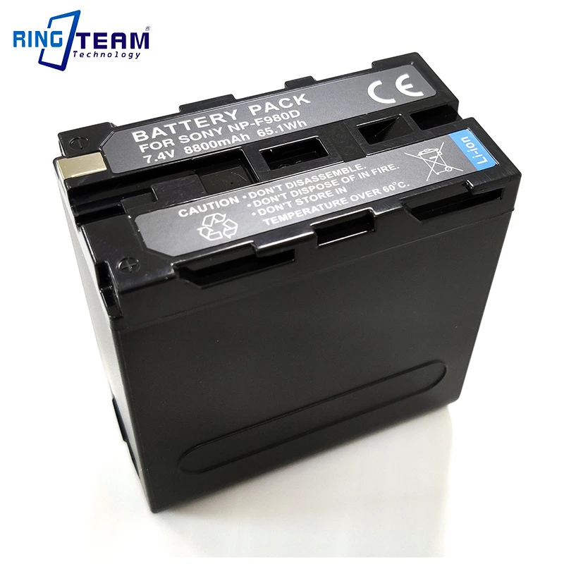 7 4 V 8800mAh NPF NP-F980D F970 аккумулятор Plus PS-BLN1 DC Coupler для Olympus BLN-1 OM-D II 2 E-M5 PEN цифровые камеры