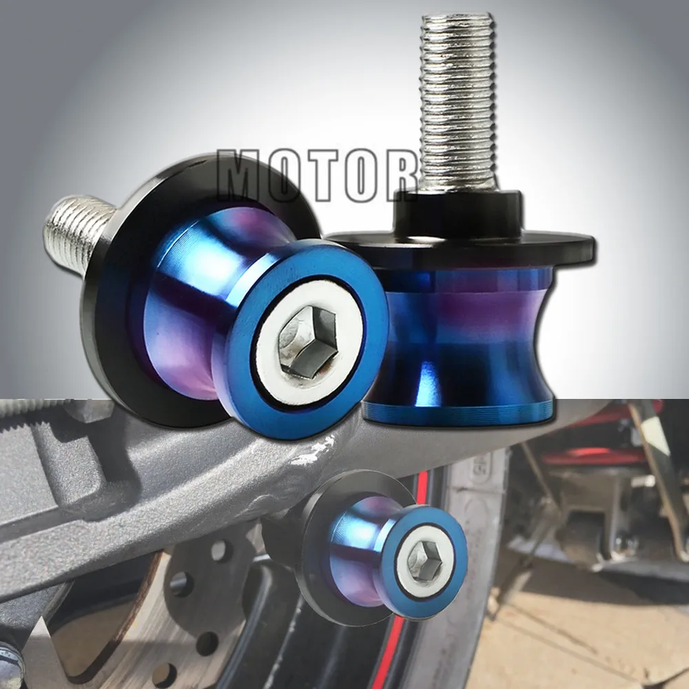 M10 M8 M6 катушки для мотоцикла Swingarm слайдер 125 250 390 690 Enduro SMC 990 Kawasaki Ninja 250R 300R 400R 650R