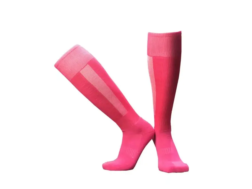 Розовые 1 пары носков 17/18 лет взрослых мужских спортивных Дышащие футбольные