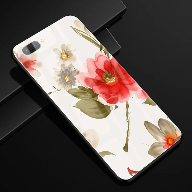 Для Oppo A3S чехол OPPOA3S стеклянный жесткий чехол для телефона для Oppo A3S AX5 A 3 S/Oppo A5 чехол AX5S чехол OPPOA5 закаленное крутое 6,2