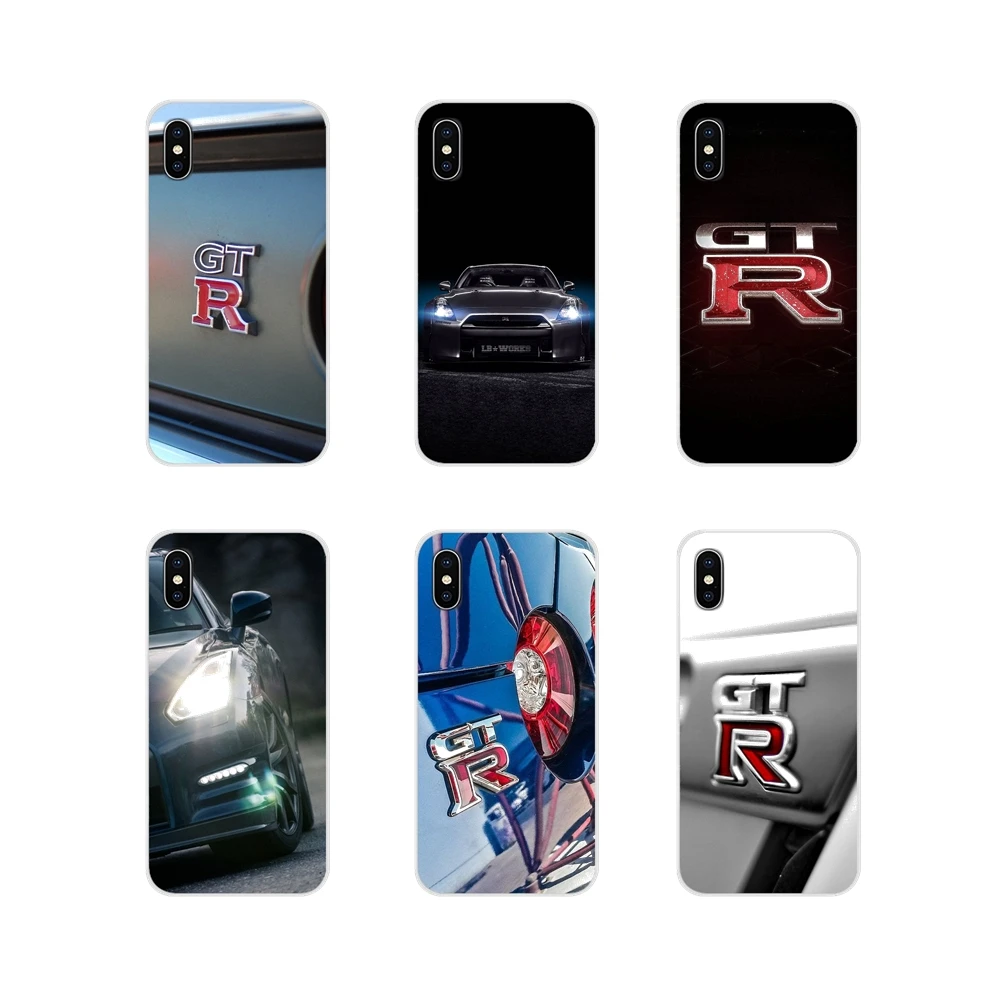 Jdm автомобильный Nissan Gtr металлический логотип для Apple iPhone X XR XS MAX 4 4S 5 5S 5C SE 6 6S 7 8 Plus