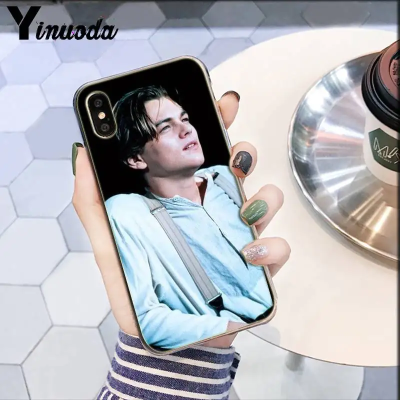 A14 Yinuoda Leonardo Di Caprio young leo чехол для телефона с узором для iPhone 6S 6plus 7plus 8 8Plus X Xs MAX 5 5S XR 11 11pro 11promax - Цвет: A14