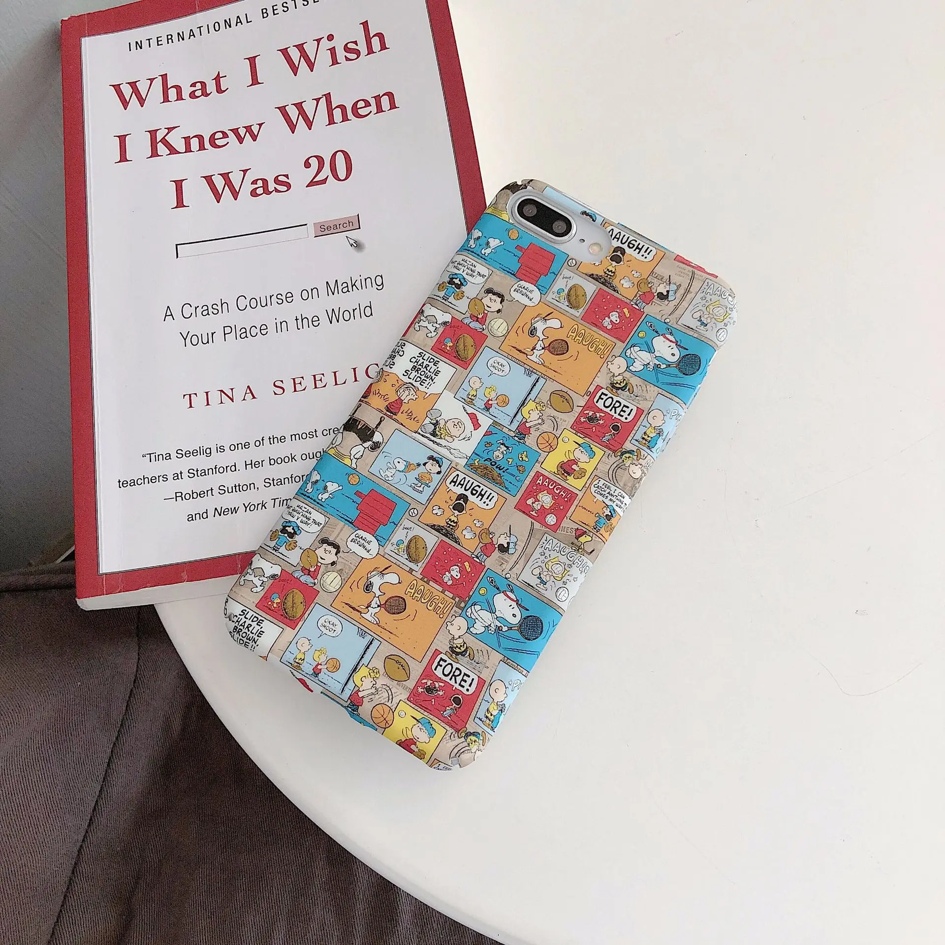 Забавный мультфильм Граффити комиксов Snoopy мобильный телефон чехол для iPhone X Xs Max 6