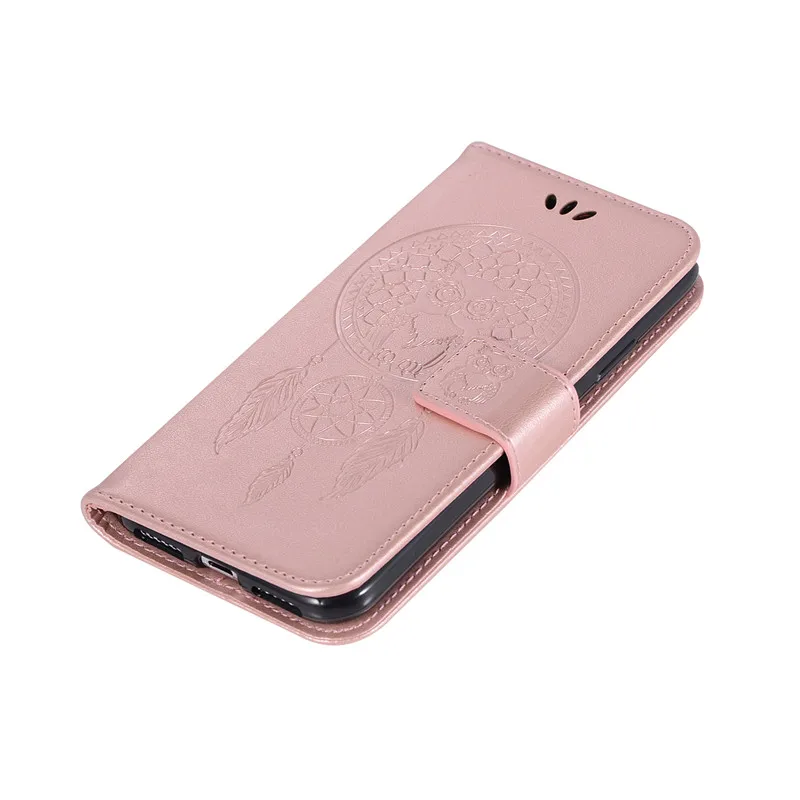Для крышки iPhone 9 Plus Сова флип чехол кожаный бумажник для Apple плюс Fundas