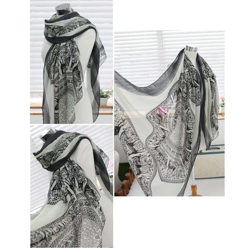 Винтажный Женский мягкий длинный шейный большой шарф накидка шаль паминовый