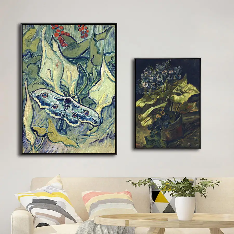 Украшение для дома печать на холсте настенные картины постер фотосъемки Винсент