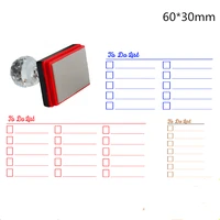 hand account photosensitive stamps diy hand account special seal todo monthly plan week plan punch card seal