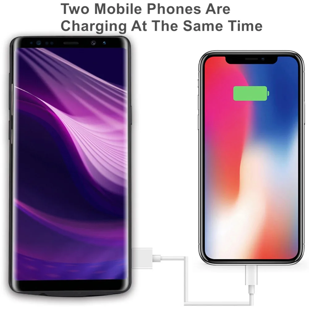 Внешний аккумулятор для Samsung Galaxy Note 9 чехол аккумулятора 5000 мАч зарядное