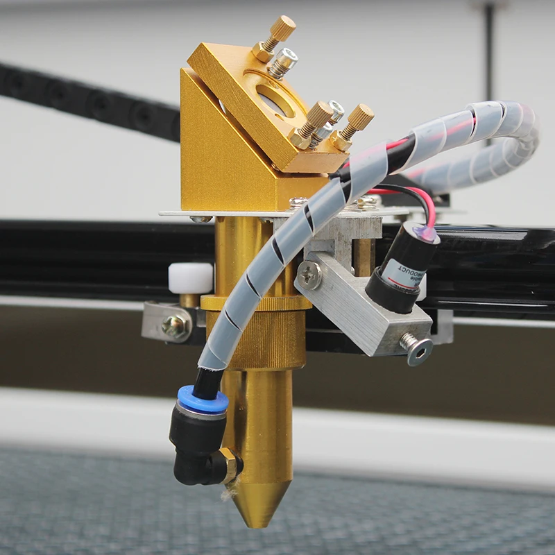 100W Autofocus Laser Cutting Machine With DSP System Cutter Engraver Chiller 1000 x 600 mm | Инструменты
