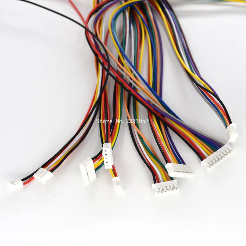 10 комплектов Миниатюрный разъем Micro 2 0 PH гнездовой 2/3/4/5/6/7/8/9/10 контактный с