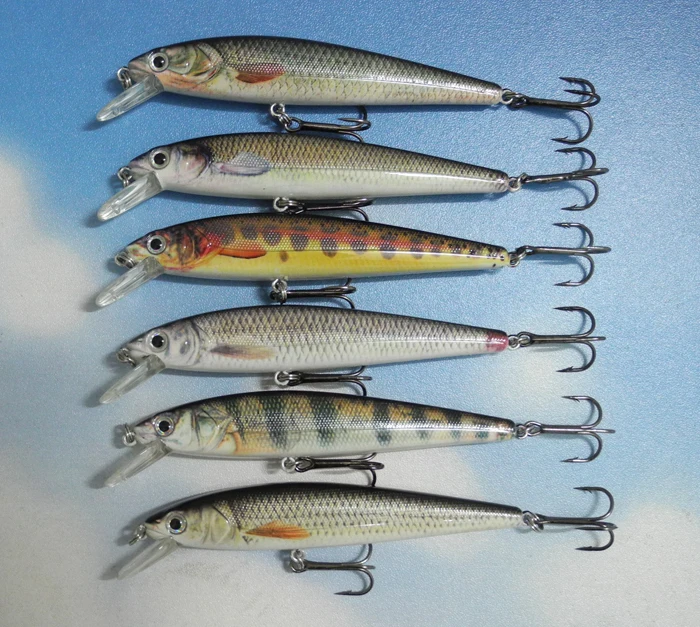 6 штук высокое качество Реалистичная Рыба Гольян рыболовная приманка на высоком