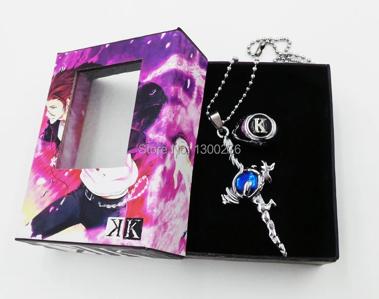 Аниме K project металлическая подвеска с логотипом мини опора из сплава модное
