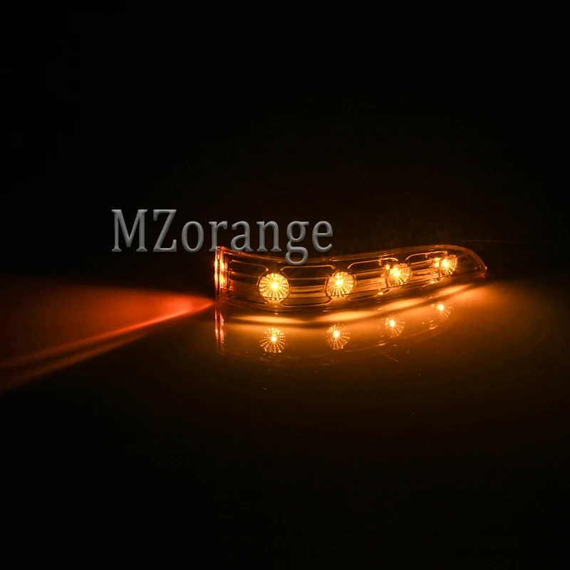 Светодиодная боковая лампа MZORANGE для зеркала заднего вида указатель поворота Hyundai