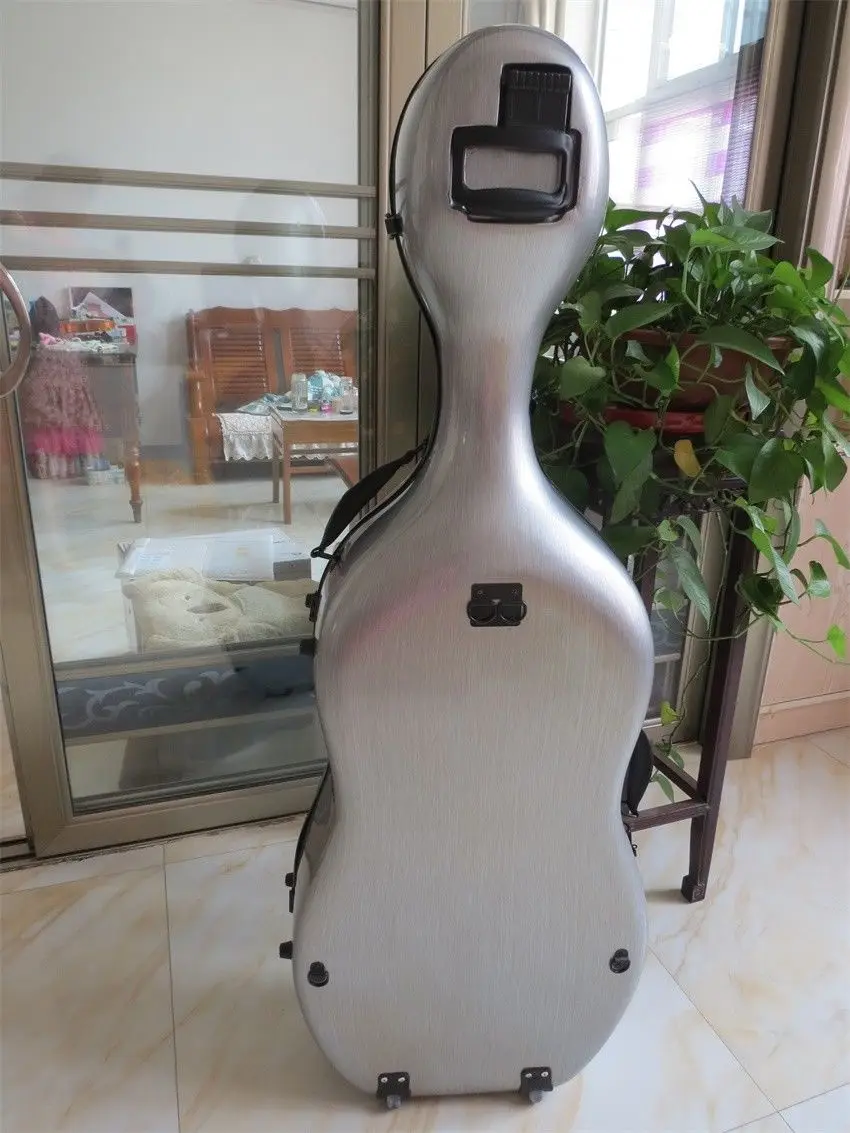

Full size composite Carbon fiber Cello Case Free Shipping