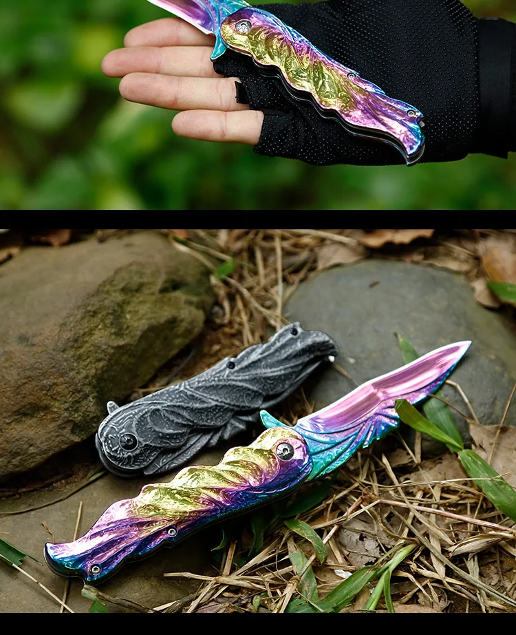 Тактический складной нож высокой твердости Многофункциональный для выживания