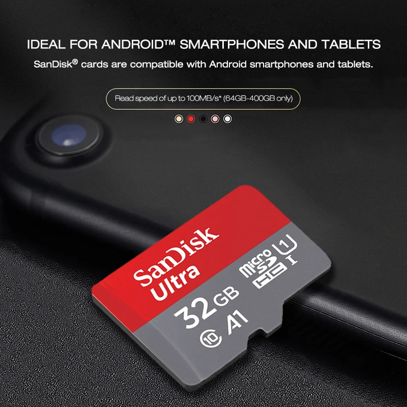 Оригинальный Sandisk микро SD карты 16 ГБ 32 64 200 картао де memoria карт Micro 128 Class 10 до 90 МБ/с.