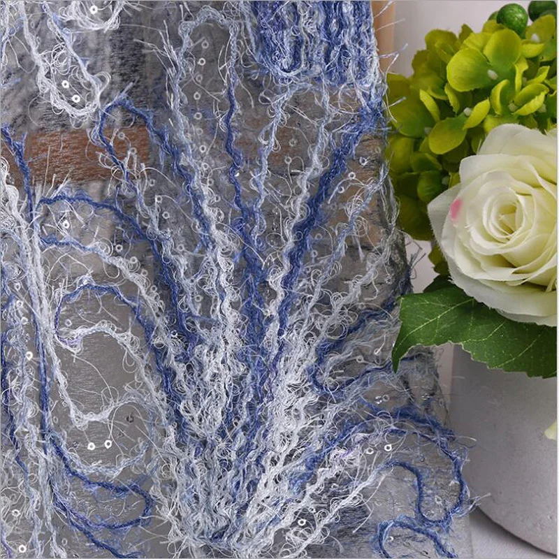 Африканская кружевная ткань для красивой одежды модная Лоскутная Ткань Tissu au Metre