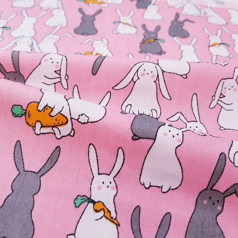 Kids Twill Cotton Fabric Printed Patchwork Cloth for DIY Sewing Quilting Fat Quarters Material For Baby&ampChild | Дом и сад