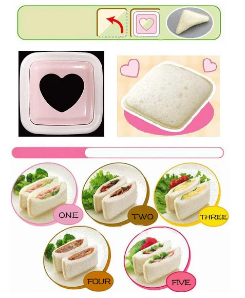 Фестиваль поставки мультфильм сердце прекрасный хлеб для бутербродов торт