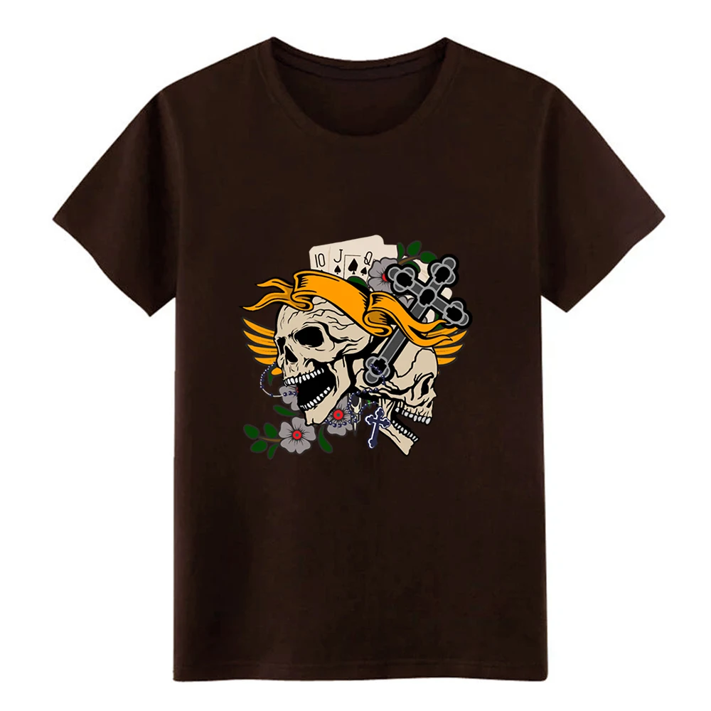 Men's Old School Tattoo t shirt designer 100% cotton S-XXXL Normal Interesting fashion Spring Autumn Outfit | Мужская одежда