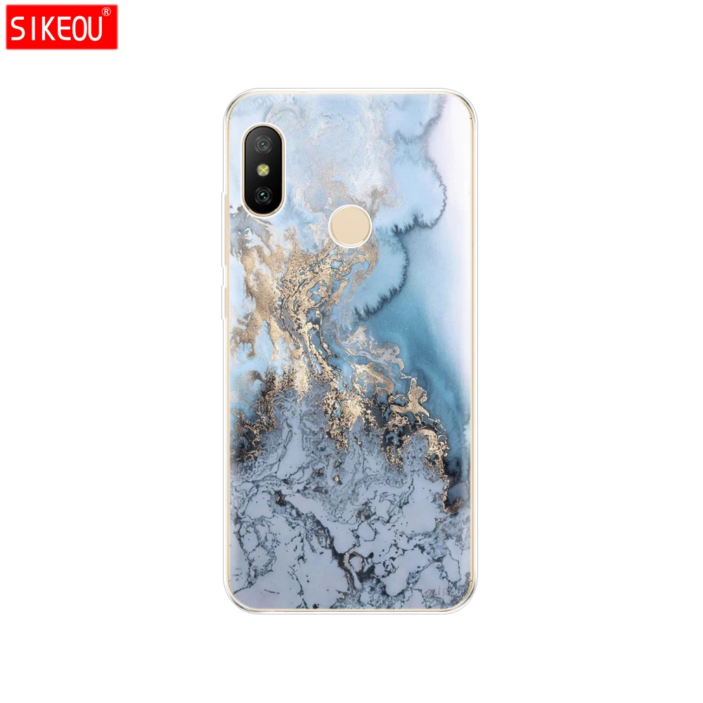 12096 Силиконовый чехол для Xiaomi mi A2 LITE, чехол с полной защитой, мягкая задняя крышка из ТПУ, чехол для телефона s для Xio mi A2 LITE, бампер, чехол с котом - Цвет: 12096