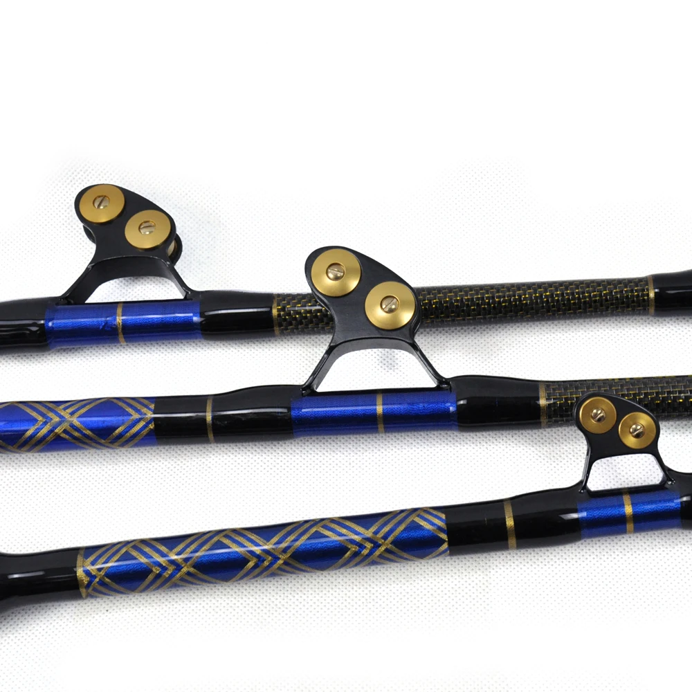 Рыболовная лодка Троллинг стержни 80 130LBS нейлоновая встык|trolling rod|rod trollboat rod |
