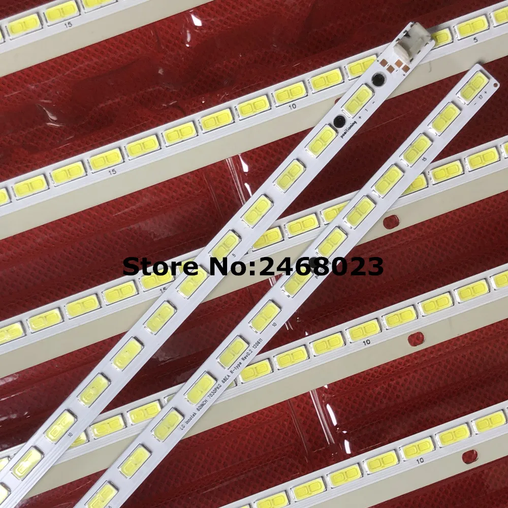 

LED Backlight Lamp strip 68leds For Sh arp 60" TV LCD-60LX540A LCD-60LX640A LCD-60LX750A LCD-60LX545A LCD-60LX550A lc-60le640u