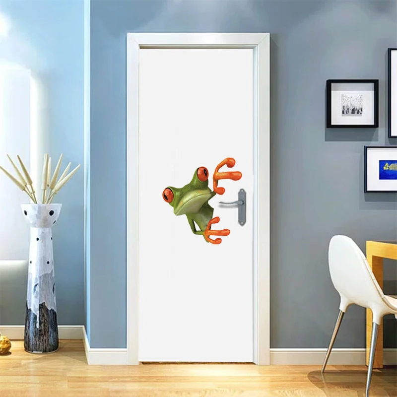 3D наклейка на сиденье унитаза/стену/дверь 21 х30 см | Дом и сад