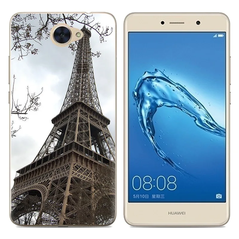 TPU Soft Cases for Huawei Y7 Silicone Cover Case 5.5&quot Phone Protective Back Fundas |