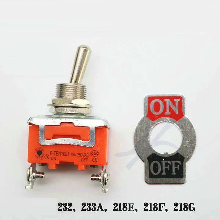 100% Wenxing 232 233A 218E 218F 218G ключ Режущий Станок кнопка выключателя питания запасные