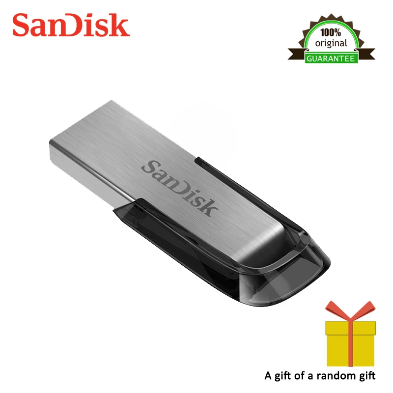 Двойной Флеш-накопитель SanDisk CZ73 USB3.0 флеш-накопитель 128 Гб 64 оперативной памяти 32