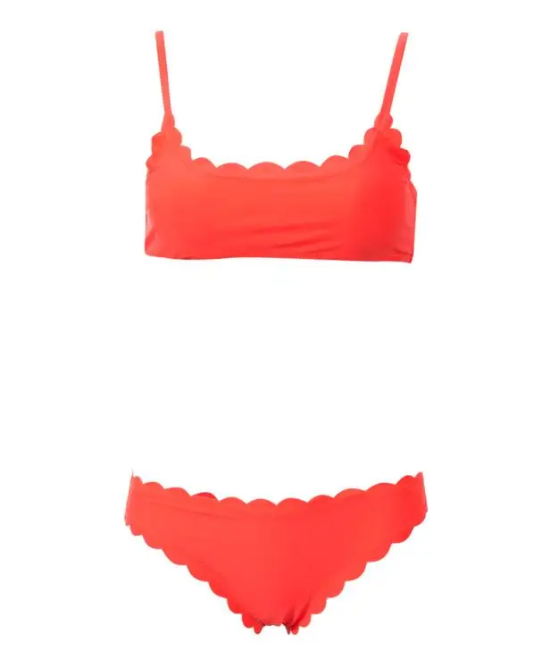 2 цвета хит продаж сексуальный женский комплект бикини с пуш-ап и рюшами без