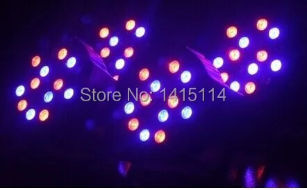 Дешевый светильник для дискотеки, цена 18 штук х 1 Вт RGB светодиодный плоский светильник для сцены DJ DMX512 профессиональный бар.