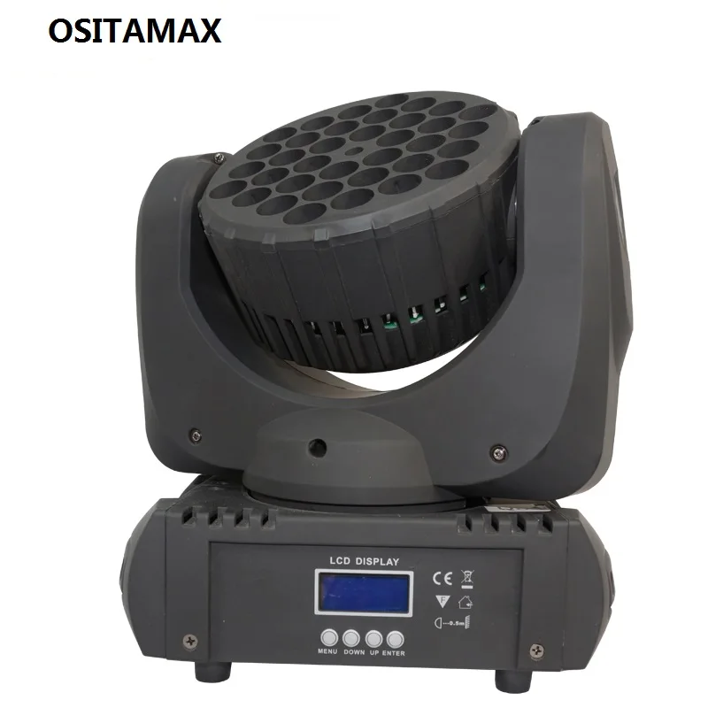 OSITAMAX A Lyre Wash LED Подвижная головка 36x3W RGBW Cree S совершенно новая лучшая цена