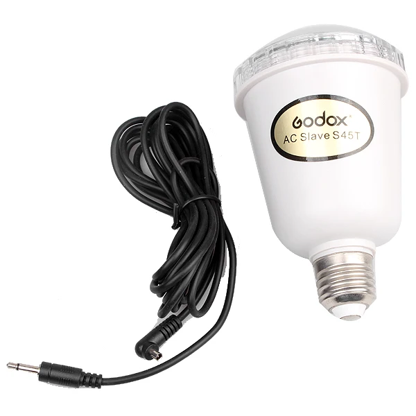 Godox AC ведомой вспышки комплект S45T (45Ws студия света)|slave flash|ac slave flashstudio flash light |