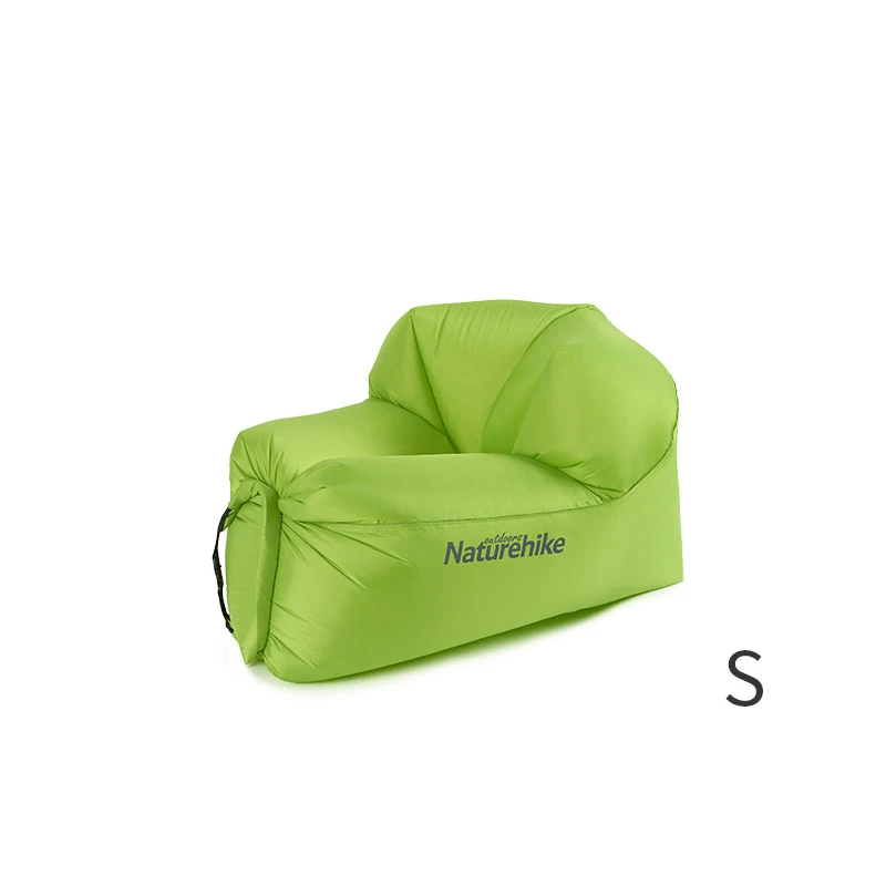 Naturehike открытый портативный водонепроницаемый надувной воздушный диван Кемпинг пляж диван складной шезлонг NH18S030-S - Цвет: Green 105-70-62cm