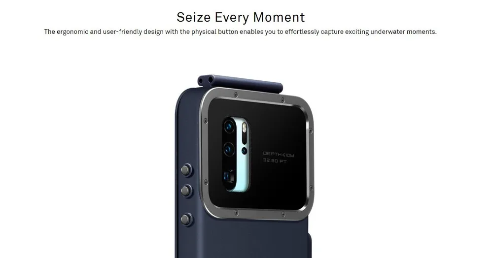 huawei P30 Pro Чехол для подводной съемки 10 м 60 мин макс. Водонепроницаемый чехол для подводной съемки VOG-L09/L29