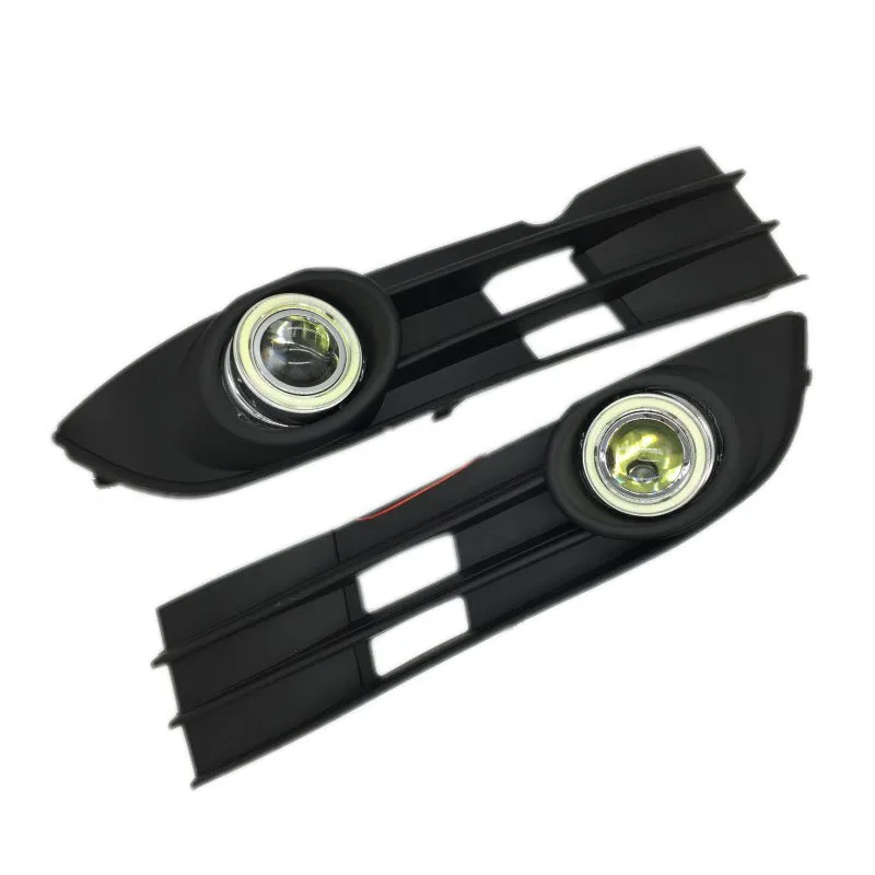 Для Volkswagen Passat Touran Tiguan Caddy 2006 2010 Ангельские глазки светодиодный DRL желтый сигнал
