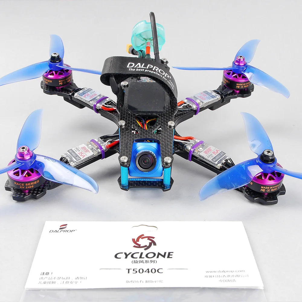 6 пар 12 шт. 3 цвета смешивание DALPROP CYCLONE T5040C 5 дюймов Лопасти три лопасти Пропеллер