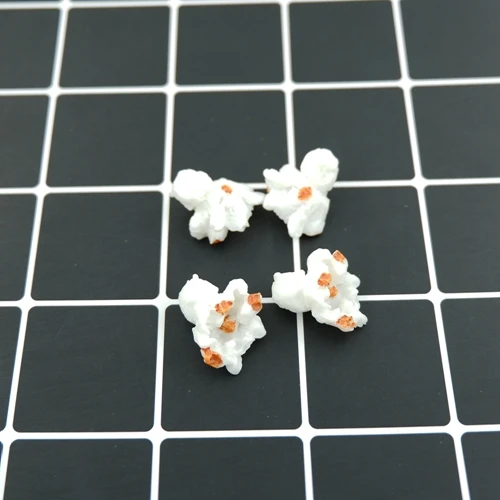 3 Kawaii Popcorn 3d Смола Кабошон для телефона деко бант для волос diy Украшение для телефона - Цвет: 3