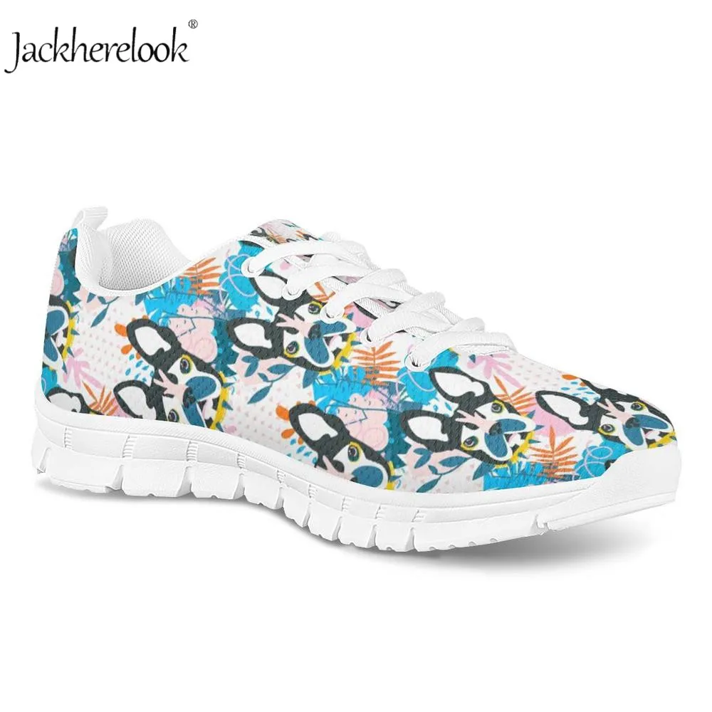 Кроссовки Jackherelook женские с вулканизированной подошвой милые дышащие сетчатые