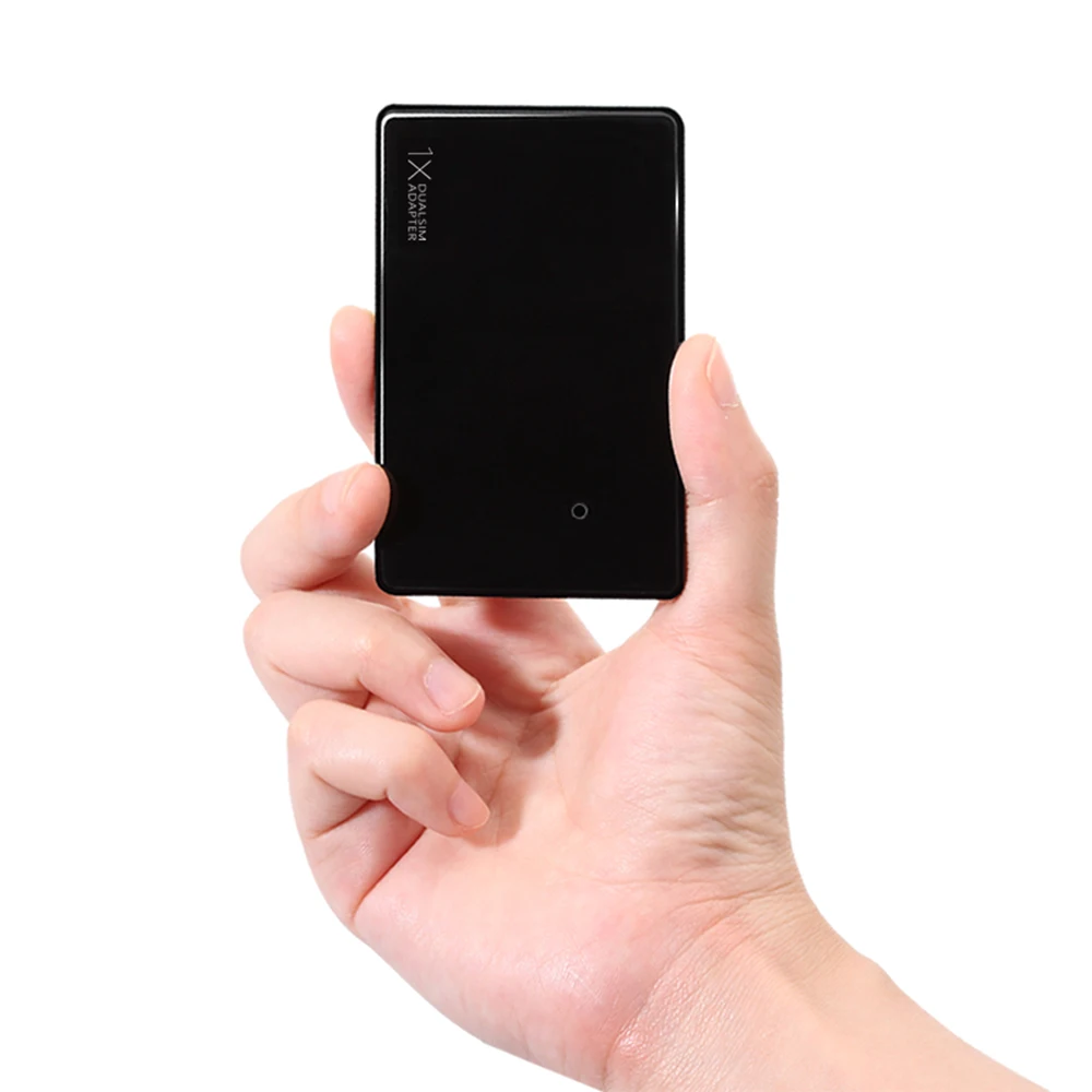 Ультратонкий металлический каркас для iPhone5/6/7/8/X две sim карты двойной адаптер в