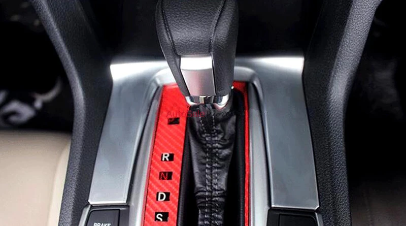 Для Honda Civic 10 поколения 4dr Седан ABS хромированный пластик интерьерная панель