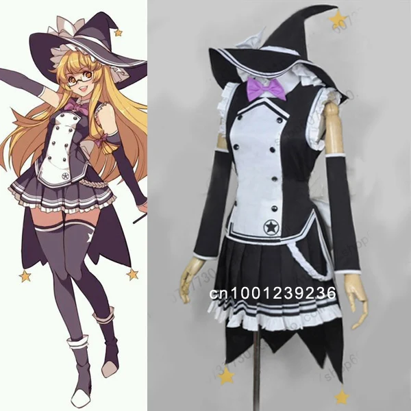 Touhou проект Kirisame Marisa Косплей Костюм Полный комплект|cosplay costume|marisa kirisame cosplaycostume cosplay