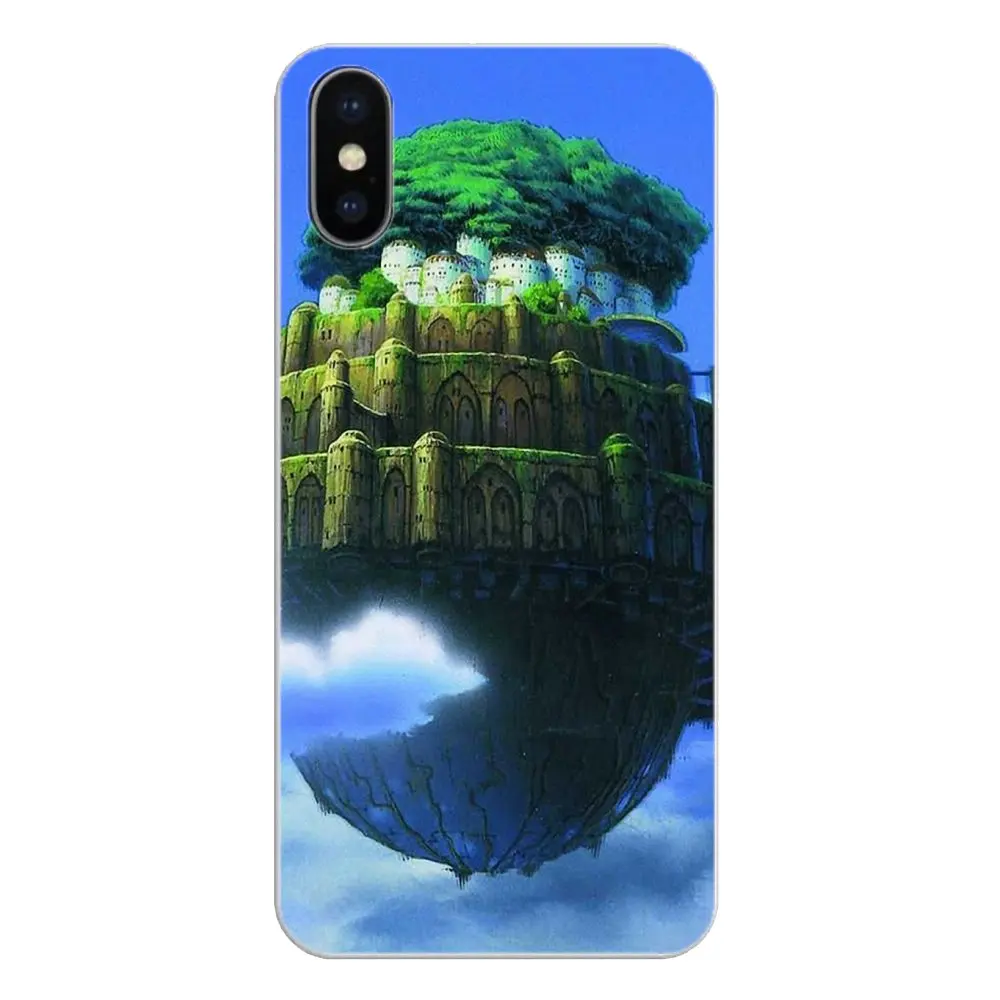 Силиконовый чехол с замком в небе Hayao Miyazaki для Huawei Honor 5A LYO-L21 Y6 II Compact Y5 2 Y5II Mate 10 Lite Nova