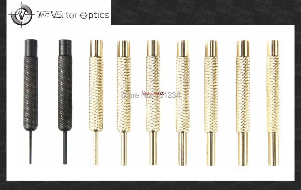 Векторная оптика 9 шт. высококлассный набор перфораторов для ремонта пистолета