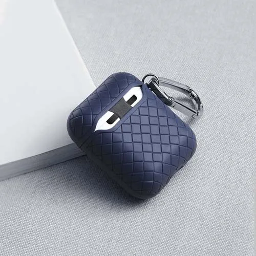 Синий Новейший Xundd беспроводной Bluetooth чехол для наушников Apple AirPods Силиконовый Чехол Air Pods чехол Защитный AirPod аксессуары - Цвет: Синий