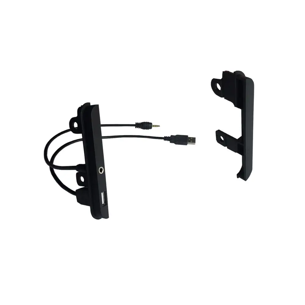 USB bracket Радио кронштейны для Toyota Scion двойной Din стерео панель фасции DVD тире крепление Отделка боковой комплект - Название цвета: USB bracket