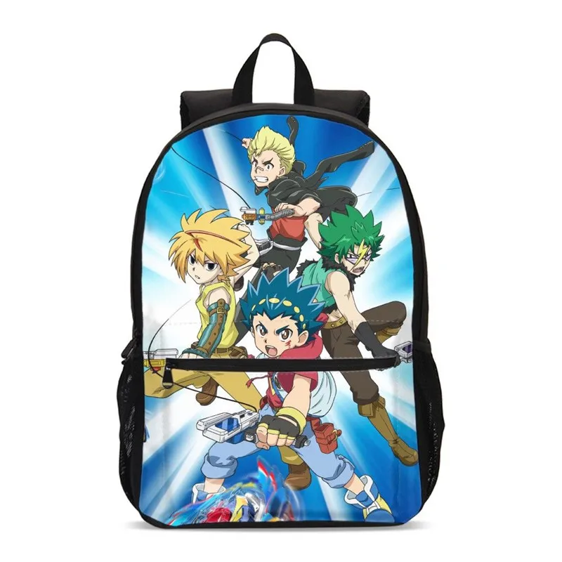 

Backpack For Boys Girls Cool Anime Cartoon Beyblade Burst 3D Printing Bookbag School Bag Laptop Backpack Satchel Mochila Escolar