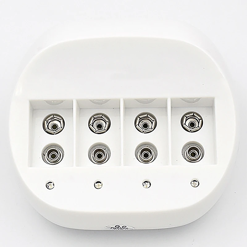 ABGN горяч 4 слота 9V 6F22 Перезаряжаемые Батарея Зарядное устройство Mini Dual игрушка